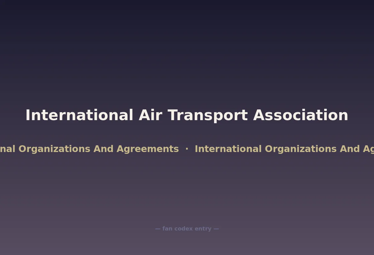 International Air Transport Association