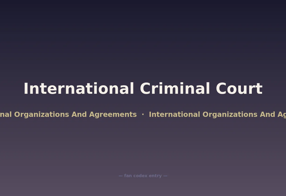 International Criminal Court
